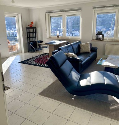 Voll möbliertes Apartment - Sonnenterrasse 80qm