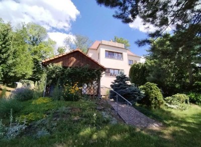 Wunderschöne Villa mit großem Garten und traumhaftem Ausblick  in Radebeul-Oberlößnitz