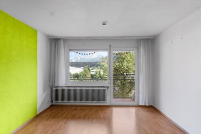 Raum für Ideen: 3-Zimmer-Wohnung in Villach mit Aussicht und zwei Loggien