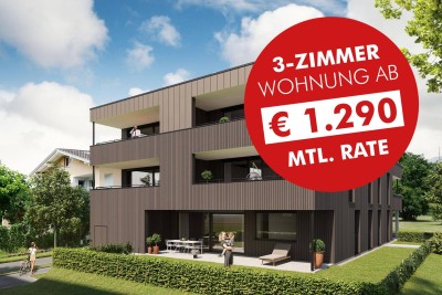 Mit Wohnbauförderung: Top 3-Zimmer Terrassenwohnung (Top A02)