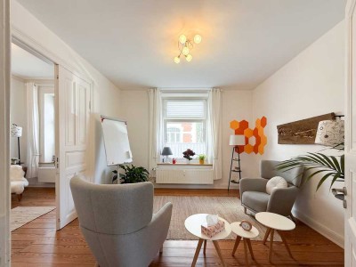 Schöne 3-Zimmer Altbauwohnung in Itzehoe - auch als Praxis oder Büro nutzbar
