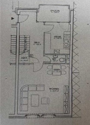 Attraktive 3-Zimmer-Maisonette-Wohnung mit Balkon in Bocholt