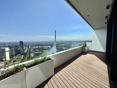 DANUBEFLATS. 40 Etage - The one and only: Einmalig inkl. Wellness and Swimming Pool
