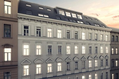 Top-Wohnung mit Balkon und Luxusküche in der Josefstadt als Anlage - Provisionsfrei!