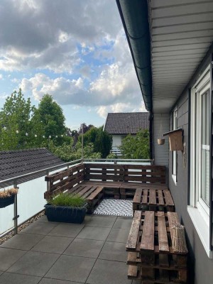 Moderne, großzügige Wohnung mit 25qm Dachterrasse in Stadtlohn zu vermieten