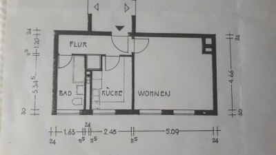 freundliche und helle 1-Zimmer-Hochparterre-Wohnung, Bad Reichenhall