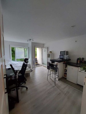 Geschmackvolle 1-Zimmer-Wohnung mit Einbauküche in Hofheim
