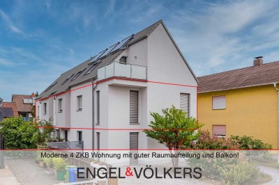 Großzügige & moderne 4 ZKB Wohnung mit guter Raumaufteilung und Balkon!