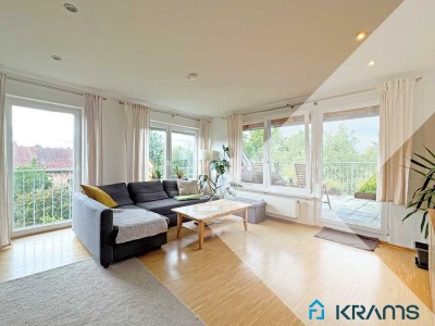 Ruhig, grün, großzügig – 4-Zimmer-Maisonette-Wohnung in Ammerbuch!