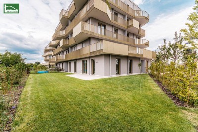 Wie ein Haus ... nur besser _ Erdgeschosswohnung mit großem Garten im Hirschfeld mit effizienter Erdwärme-Heizung