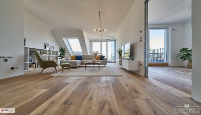 Bezugsfertig • 19 Eigentumswohnungen • Schlüsselfertig • Urban + Natur • 1220 Wien • Balkon / Terrasse / Loggia / Garten • 2–4 Zimmer •