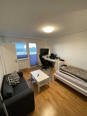 Gemütliche 1-Zimmer-Wohnung mit Einbauküche und Balkon