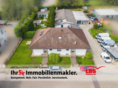 Attraktives Wohn- und Gewerbeensemble mit großem Grundstück in Kappel-Grafenhausen