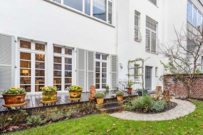 Exklusive Maisonettewohnung mit privatem Garten nahe des Hofgartens