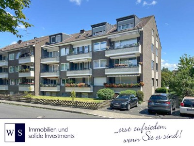 Ideal aufgeteilte 2 Zi.-Whg. in ruhiger Sackgasse mit großem Balkon und Sonne FAST den ganzen Tag!