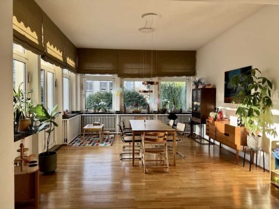 Wunderschöne 3,5-Zimmer Altbauwohnung inkl. Terrasse, Garten und Küche (nähe Weinbergterrassen)