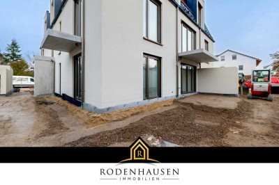 Exklusive 2-Zimmer-Neubauwohnung mit Terrasse und Garten in Niedrigenergiebauweise (A+)