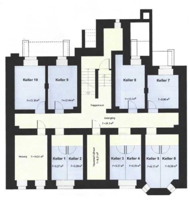 Schön geschnittene Wohnung