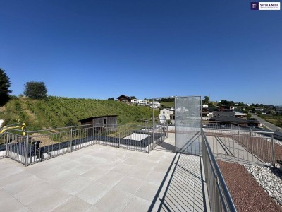 IDYLLISCHES DOPPELHAUS in den Weinbergen - mit DOPPELGARAGE, GARTEN, TERRASSE &amp; DACHTERRASSE!