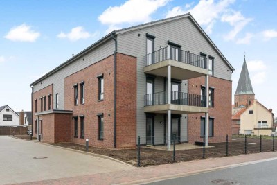 Exklusive 3-Zimmer-Wohnung in ruhiger Lage von Dorum, Baujahr 2023, Einbauküche, Aufzug