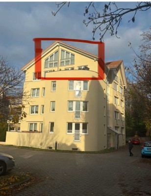 zentrumsnahe  4-Zimmer-Maisonette-Wohnung mit Balkon in Halberstadt