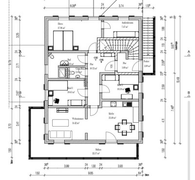 118m²-Wohnung mit Balkon und Bergblick in Krün-Erstbezug nach Neubau