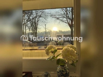 Tauschwohnung: Traumblick auf die Wakenitz: Wunderschöne 1-Zimmer Wohnung