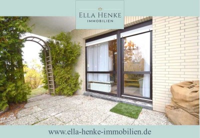 Mit Terrasse + Garten! Gepflegte Erdgeschoss-Wohnung mit 2 Bädern...