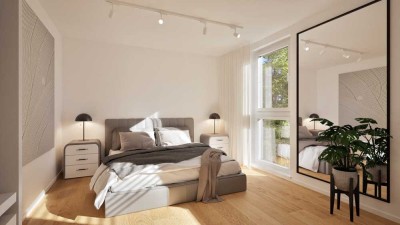 VORANKÜNDIGUNG: Der Bau beginnt bald - Wunderschöne Neubau 4ZKBB Maisonette - Provisionfrei!