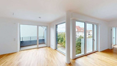 Neubau: 4-Zimmer-Familienwohnung  mit Balkon * Nähe Orankesee