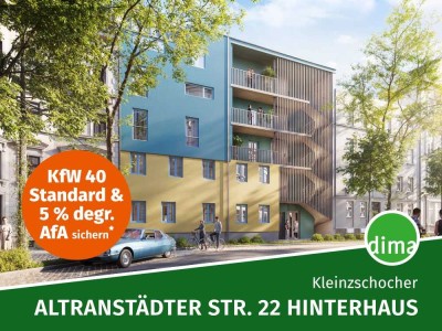 Top Kapitalanlage nähe Volkspark! Appartement mit Süd-Balkon, Parkett, Fußbodenheizung, Aufzug etc.