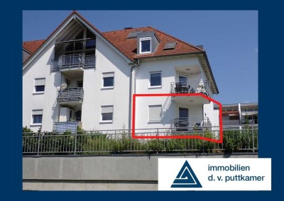 VIP ! RUHIG GELEGENE 3-ZIMMER-WOHNUNG MIT BALKON UND GROSSEM TIEFGARAGEN-STELLPLATZ IN LAUPHEIM !"