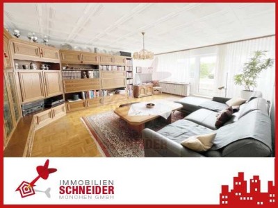 IMMOBILIEN SCHNEIDER -  Moosach - attraktive 3 Zimmer Wohnung mit EBK, Parkett und 2 Dachterrassen