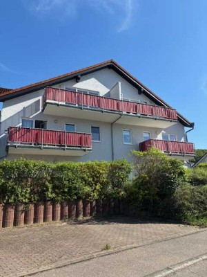 sehr schöne helle Souterrain Wohnung mit Balkon in Sinsheim-Dühren