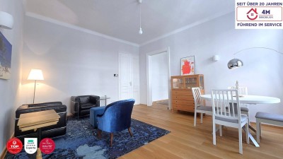 Top-sanierte, helle 2-Zimmer-Altbauwohnung im Herzen des 8. Bezirks