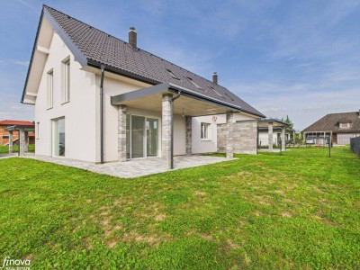 Neubau-Erstbezug! Schlüsselfertige Doppelhaushälfte in sonniger Ruhelage