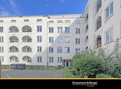 Zu Hause im ruhigen Hinterhof