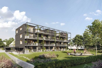 Neubau-3-Zi.-Whg. mit Balkon
