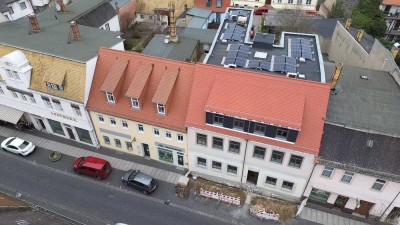 Möblierte, moderne 1-Raumwohnung mit Fahrstuhl in der Altstadt von Delitzsch
