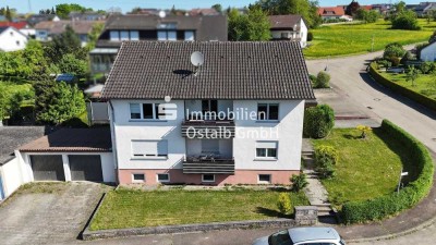 Willkommen in Iggingen - Zweifamilienhaus im Grünen.