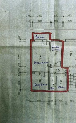 Hausmeisterwohnung, 3 Zimmer Top in einer grünen Umgebung