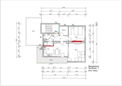 Helle, frisch renovierte 2,5-Zimmer-Wohnung mit Balkon im 1. OG – 76 m² in ländlicher Lage