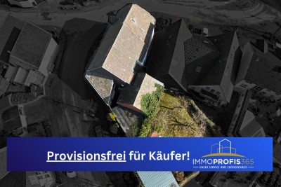 Provisionsfrei für Käufer! Unikat 2 Wohnungen, Laden, Traumgarten, versteckte Schreinerei entdecken!