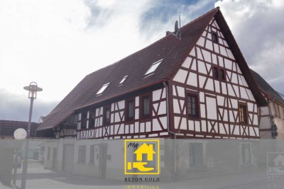 Fachwerk mit historischem Charme - Wohnhaus mit Gewerbefläche