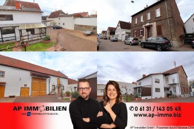 Gimbsheim - Anwesen mit viel Platz und Möglichkeiten *PROVISIONFREI F. D. KÄUFER*