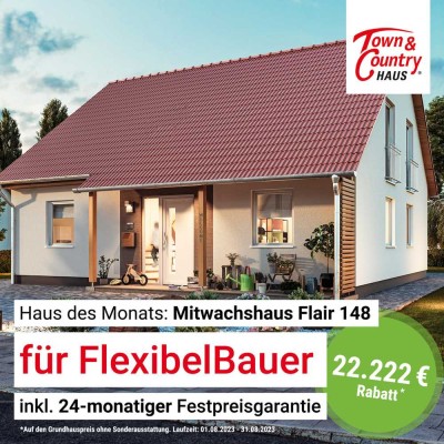 Ihr Haus für alle Lebensphasen! Mit Town & Country Haus Lebensqualität genießen!