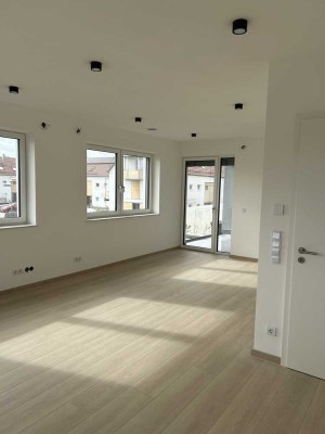 Helle 3,5 Zimmer Wohnung im Neubau mit großem Balkon