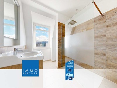 IMMOPARTNER - LICHTSPIEL UND CHARME IM DACHGESCHOSS