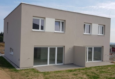 Gefördertes Reihenhaus in Miete mit Kaufoption | Top 2/1 | mit Keller und 121 m² Garten.