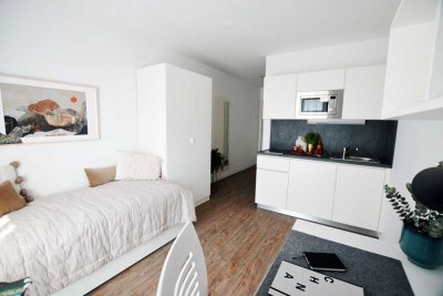 AB 01.12.2025 Möblierte 1-Zimmer-Apartments – Durchdacht. Komfortabel. Einziehen & wohlfühlen.